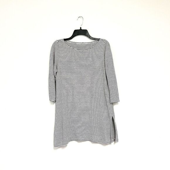 Eileen Fisher Organic Linen Striped Tunic - Picture 1 of 8